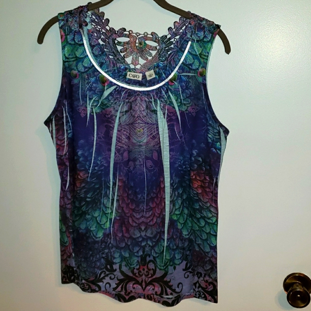 Cato dressy tank top